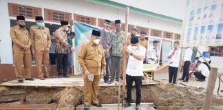 Peletakan Batu Pertama Pembangunan Masjid Babul Jannah Mulia Baru