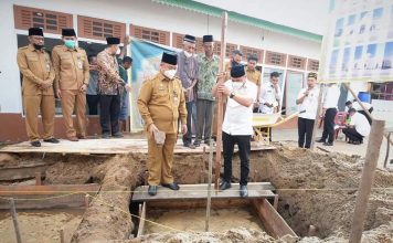Peletakan Batu Pertama Pembangunan Masjid Babul Jannah Mulia Baru