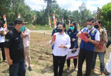 Bupati Karolin Tinjau Lokasi Pembangunan Rumah Sakit Baru di Mempawah Hulu