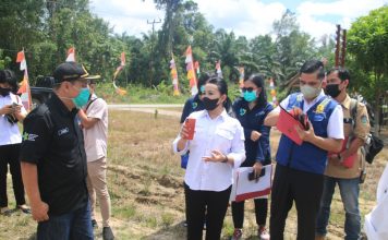 Bupati Karolin Tinjau Lokasi Pembangunan Rumah Sakit Baru di Mempawah Hulu