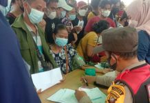552 Warga Mempawah Hulu Terima Vaksinasi Dosis Kedua