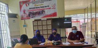 Pemkab Landak Buka Gerai Vaksin di Disdukcapil