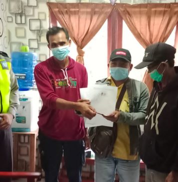 Kasus Kecelakaan Antara Dua Sepeda Motor di Pasar Karangan Berakhir Damai