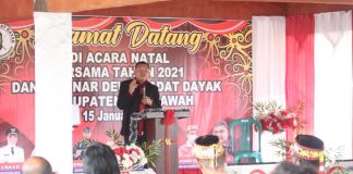 Cornelis Minta Ormas Adat Harus Bekerjasama Dengan Pemerintah Memajukan Masyarakat