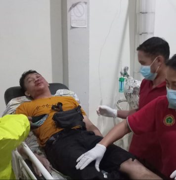 Alami Slip Ban, Warga Ngabang Ini Terlibat Kecelakaan di Sidas