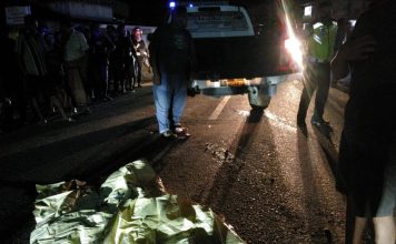 Lakalantas Tunggal, di Jalan Nanga Pinoh- Sintang Seorang Pengendara Sepeda Motor Tewas Dilokasi
