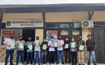 Polres Melawi Tangani Kasus Mafia Tanah, 31 Sertifikat Dijadikan Barang Bukti