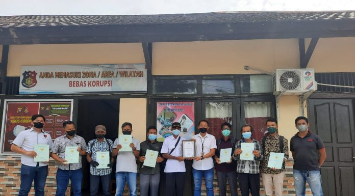 Polres Melawi Tangani Kasus Mafia Tanah, 31 Sertifikat Dijadikan Barang Bukti