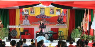 Bupati Landak Resmikan Perkumpulan PKSB “Nek Sanggup” Sekolah Kristen Agape