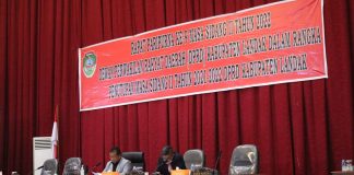 Rapat Paripurna Penutupan Masa Sidang II Tahun 2021-2022 DPRD Landak