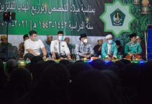 Wabup Ketapang Hadiri Milad Takhasus ke VII Ponpes Mambaul Khairat