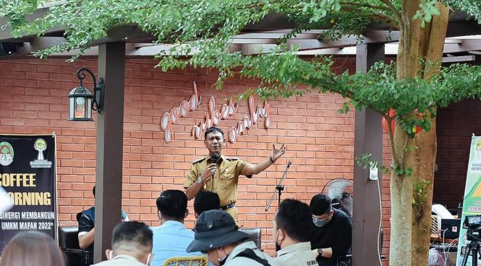 Hadiri Coffe Morning Bersama HIPMI, Wabup Farhan : UMKM Punya Peranan Besar Terhadap Pertumbuhan Ekonomi di Ketapang