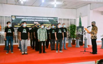 Bupati Martin Rantan Kukuhkan Perkumpulan Penggemar Bonsai Indonesia Ketapang