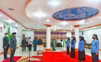 Sejumlah Pejabat Fungsional Pemkab Ketapang Dilantik