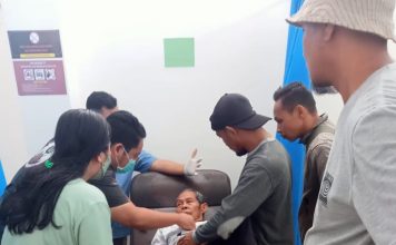 Motor Tabrak Pejalan Kaki di Desa Aur Sampuk, Satu Korban Dirujuk ke RS Pontianak