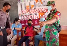 Anak Usia 6 Hingga 11 Tahun di Mempawah Hulu Jalani Vaksinasi COVID-19