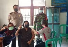 Vaksinasi Dosis Kedua dan Tiga Diikuti Antusias Masyarakat Mempawah Hulu