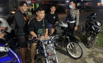 Patroli Malam Antisipasi Tindak Kriminalitas