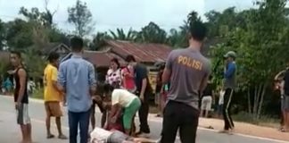 Insiden Kecelakaan di Parindu, Pengendara Sepeda Motor Tewas Dilokasi