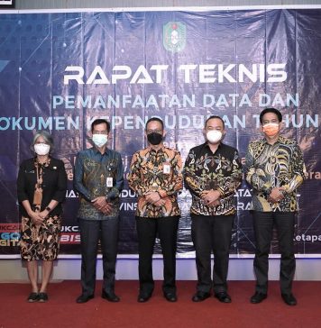 Sekda Ketapang Buka Rapat Teknis Pemamfaatan Data dan Dokumentasi Kependudukan se Kabupaten Kota Provinsi Kalbar