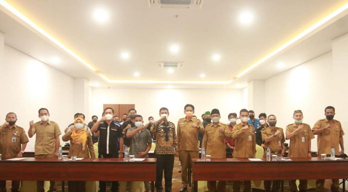 Wabup Farhan Buka Pelatihan Peningkatan Kapasitas Daya Saing Wirausaha Muda Pemula