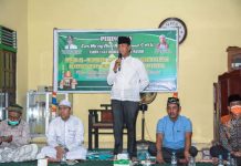 Wabup Ketapang Hadiri Peringatan Isra’ Mi’raj Masjid Al- Muhajrin Kanalisasi Desa Sungai Pelang
