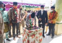 Wabup Farhan Resmikan Masjid As-Salam di Desa Jago Bersatu