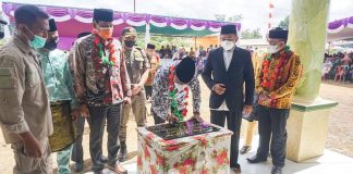 Wabup Farhan Resmikan Masjid As-Salam di Desa Jago Bersatu
