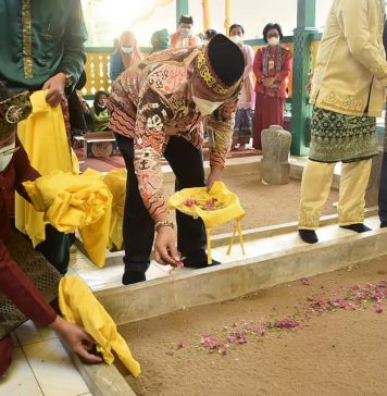 Sekda Ketapang Hadiri Prosesi Ziarah Peringatan Hari Jadi Ketapang ke 604