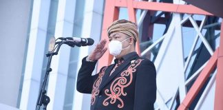 Sekda Alexander Wilyo Jadi Inspektur Upacara Peringatan Hari Jadi Kabupaten Ketapang ke 604 Tahun 2022