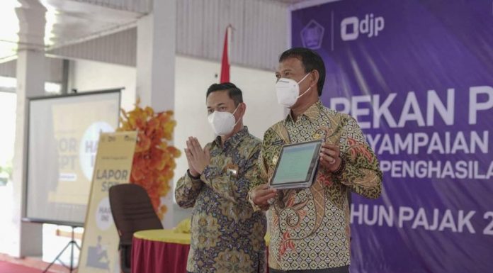 Wabup Farhan Apresiasi Wajib Pajak Laporkan SPT Tahunan