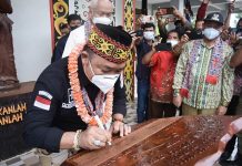 Gedung Gereja Santo Yosef Meraban Diresmikan, Sekda Ketapang : Pelihara dan Jaga Dengan Baik