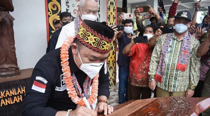 Gedung Gereja Santo Yosef Meraban Diresmikan, Sekda Ketapang : Pelihara dan Jaga Dengan Baik