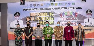 Asisten I Sekda Ketapang Buka Kegiatan Rembuk Stunting Tahun 2022