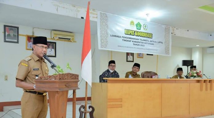 Wabup Farhan Buka Rakoor LPTQ Tahun 2022