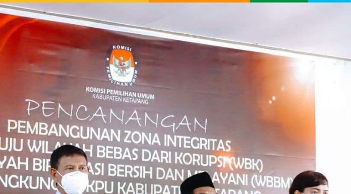 Wabup Ketapang Harapkan KPU Ciptakan Lingkungan Yang Kondusif, Transparan dan Akuntabel