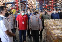 Cek Gudang Distributor, Kapolda : Awasi Distribusi Minyak Goreng Hingga Tingkat Penjualan