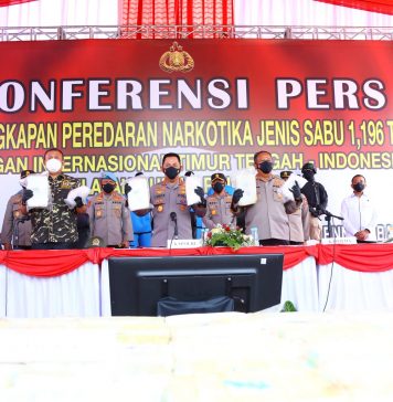 Ungkap Sabu 1,196 Ton, Kapolri Intruksikan Jajaran Komitmen Berantas Peredaran Narkotika