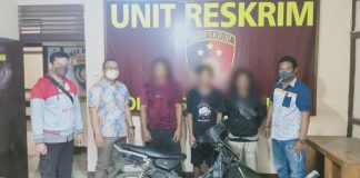 Tiga Pelaku Pencuri TBS Diciduk Polisi