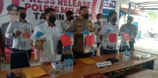 Polres Melawi Amankan Lima Pelaku Penyalahgunaan Narkotika Disebuah Hotel di Nanga Pinoh