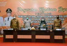 Bupati Ketapang Ingatkan CPNS Tidak Terlibat Paham Politik Praktis dan Ujaran Kebencian