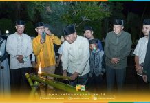 Wabup Ketapang Nyalakan Keriang Bandong Tradisi Budaya Melayu Jelang Lebaran