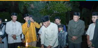 Wabup Ketapang Nyalakan Keriang Bandong Tradisi Budaya Melayu Jelang Lebaran