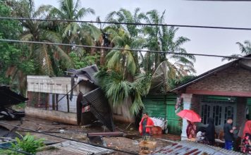 Warga Sempat Panik Saat Angin Puting Beliung Hantam Wilayah Desa Sampean