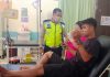Lakalantas di Desa Pahongk, Libatkan Sepeda Motor dan Pejalan Kaki, Anak 5 Tahun Turut Jadi Korban