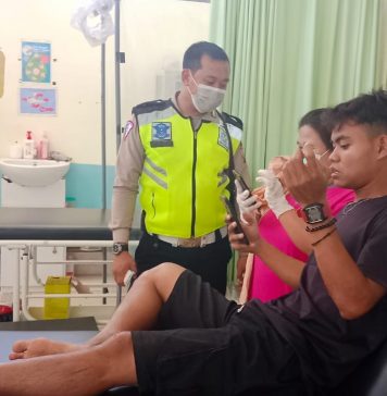 Lakalantas di Desa Pahongk, Libatkan Sepeda Motor dan Pejalan Kaki, Anak 5 Tahun Turut Jadi Korban