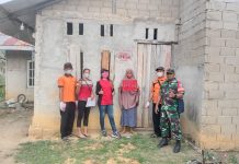 Agar Bantuan Tepat Sasaran Rumah Warga Penerima PKH di Desa Garu Diberi Label