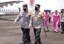 Kunjungi Kapuas Hulu, Kapolda Kalbar Tekankan Penanganan Karhutla Hingga Peredaran Barang Ilegal di Perbatasan