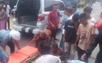 Truck Tangki Vs Motor di Desa Sosopan, Pengendara Sepeda Motor Meninggal Ditempat