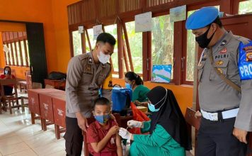 229 Pelajar SD Negeri 1 Pemuar Jalani Vaksinasi Kedua